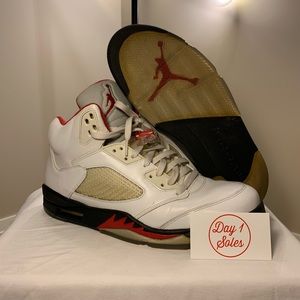 Jordan 5 Fire Red Size 13